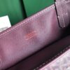 Goyard Black Anjou Mini Bag Burgundy Women's Handbag PM Burgundy