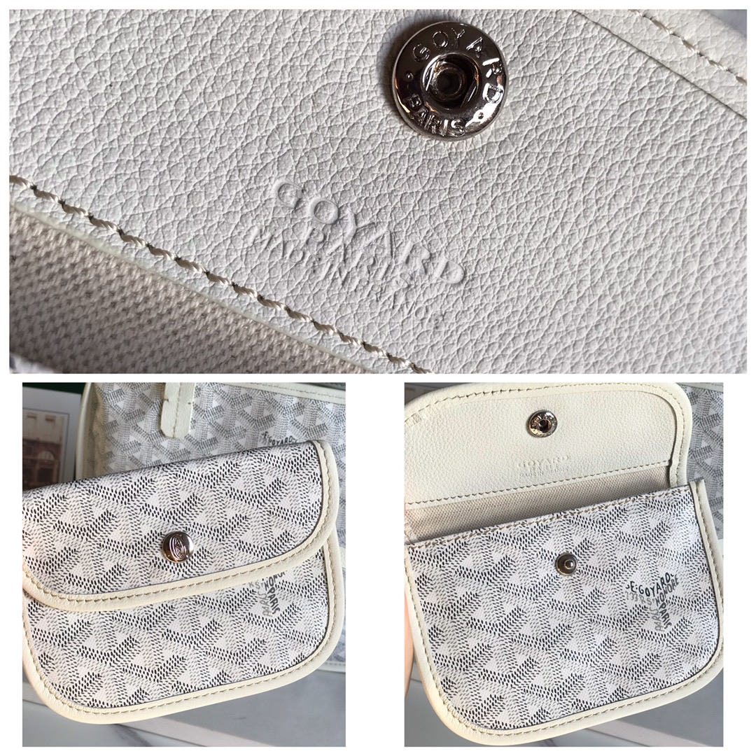 Goyard Black Anjou Mini Bag white Women's Handbag