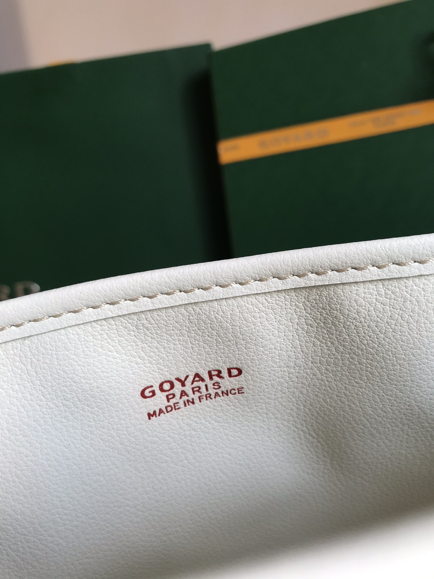 Goyard Black Anjou Mini Bag white Women's Handbag