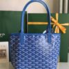 Goyard Black Anjou Mini Bag blue  Women's Handbag