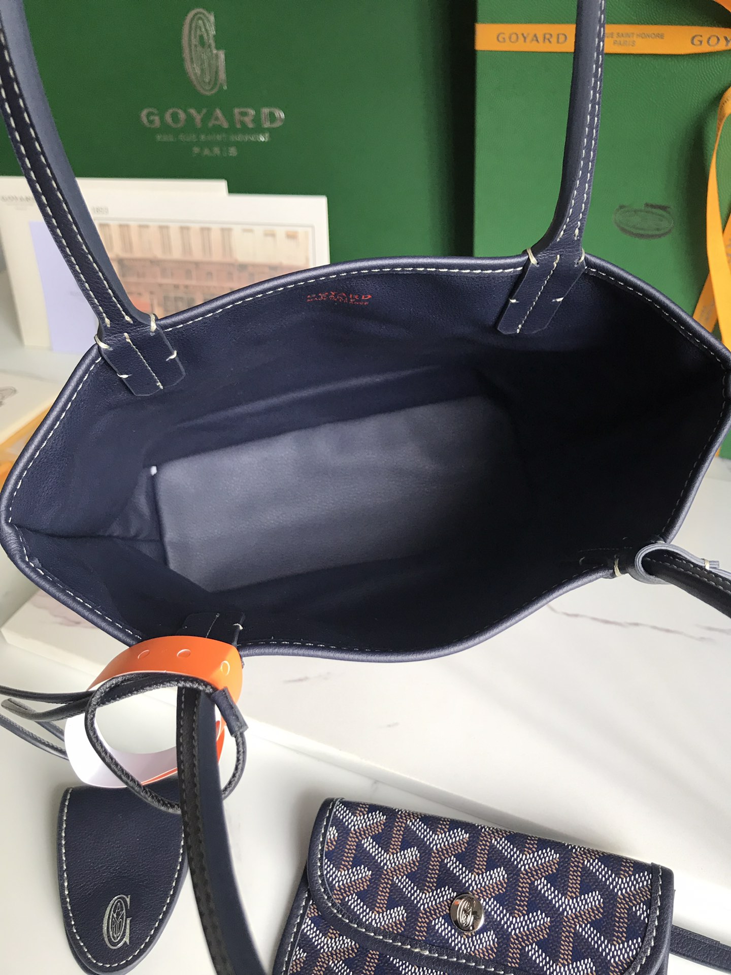 Goyard Black Anjou Mini Bag Black Women's Handbag