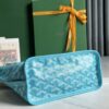GOYARD Goyardine Saint Louis GM Balise Beach Towel  bag blue