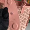 Goyard Goyardine pink Anjou Mini Bag Palladium ...