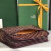 GOYARD Goyardine Jouvence Toiletry Pouch  BURGUNDY