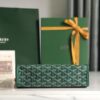 GOYARD Goyardine Jouvence Toiletry Pouch bag green