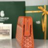 GOYARD Goyardine Jouvence Toiletry Pouch orange 1533489