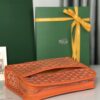 GOYARD Goyardine Jouvence Toiletry Pouch orange 1533489