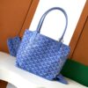 Goyard Blue Anjou Mini Tote Bag with SKU aa49842