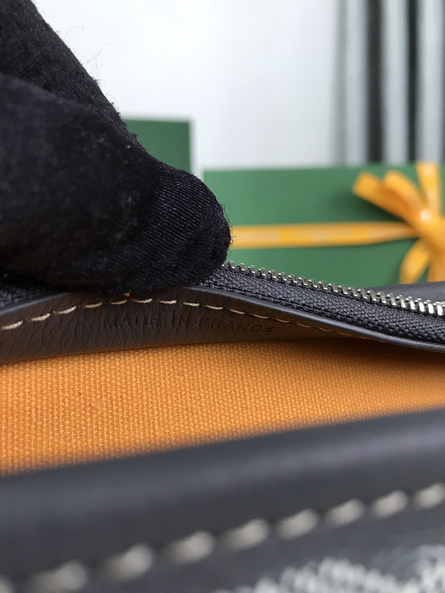 GOYARD Goyardine Jouvence Toiletry Pouch black1533489