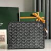 GOYARD Goyardine Jouvence Toiletry Pouch black1533489