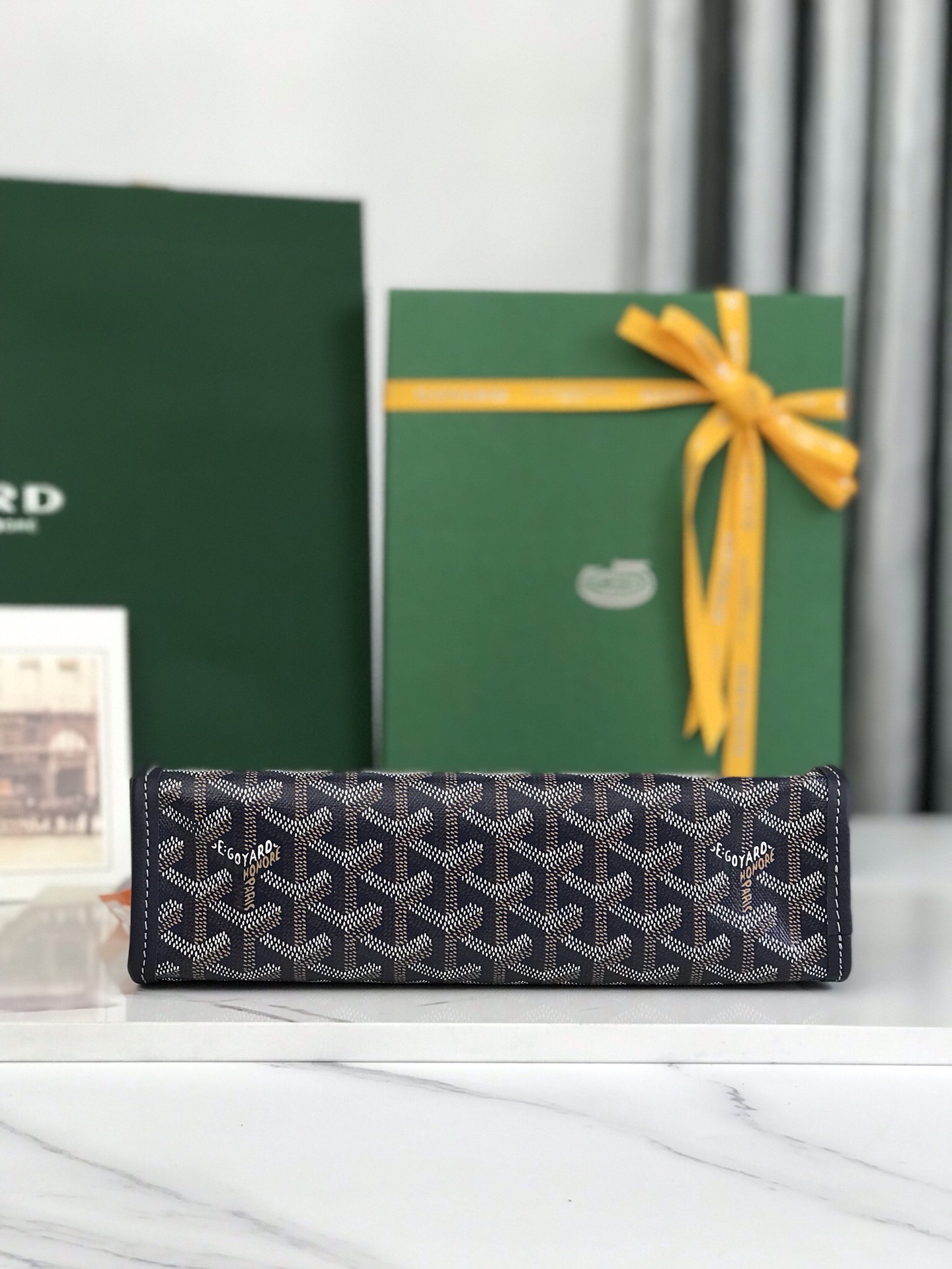 GOYARD Goyardine Jouvence Toiletry Pouch black 1533489
