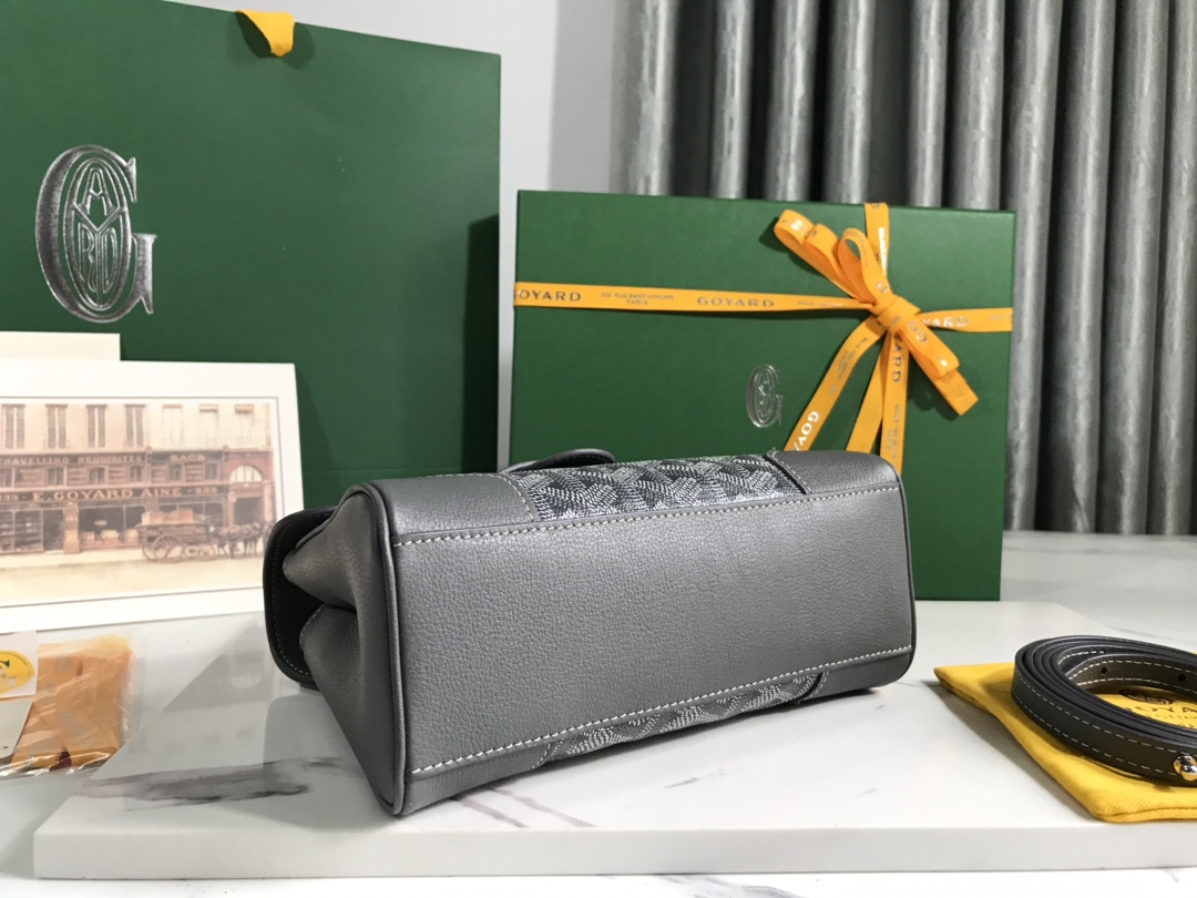 GOYARD Goyardine Mini Saigon Grey 1555141 |