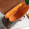 Pre-Owned Goyard Mini Saigon Top Handle Bag Coated Canvas with Leather