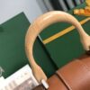 Pre-Owned Goyard Mini Saigon Top Handle Bag Coated Canvas with Leather