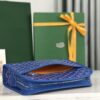 GOYARD Goyardine Jouvence Toiletry Pouch Sky Blue 1533489