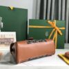 Pre-Owned Goyard Mini Saigon Top Handle Bag Coated Canvas with Leather