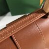 Pre-Owned Goyard Mini Saigon Top Handle Bag Coated Canvas with Leather