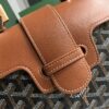 Pre-Owned Goyard Mini Saigon Top Handle Bag Coated Canvas with Leather