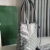 GOYARD Goyardine Reversible Mini Anjou Grey 1378936