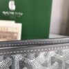 GOYARD Goyardine Reversible Mini Anjou Grey 1378936