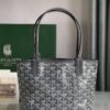 GOYARD Goyardine Reversible Mini Anjou Grey 1378936