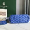 GOYARD Goyardine Reversible Mini Anjou blue1674987