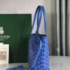 GOYARD Goyardine Reversible Mini Anjou blue1674987
