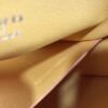 Goyard Yellow Chevron Print Coated Canvas Mini Saigon Bag