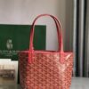 GOYARD Goyardine Reversible Mini Anjou Red 1674987