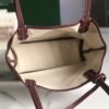 Goyard Goyardine Burgundy Anjou Mini Tote Bag Silver ...