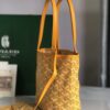 Goyard Yellow Mini Reversible Anjou Tote Bag Cloth Cloth