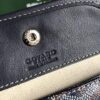GOYARD Goyardine Reversible Mini Anjou Navy 1640367