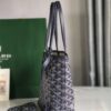 GOYARD Goyardine Reversible Mini Anjou Navy 1640367