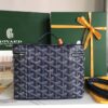 GOYARD Goyardine Muse Vanity Case blue navy