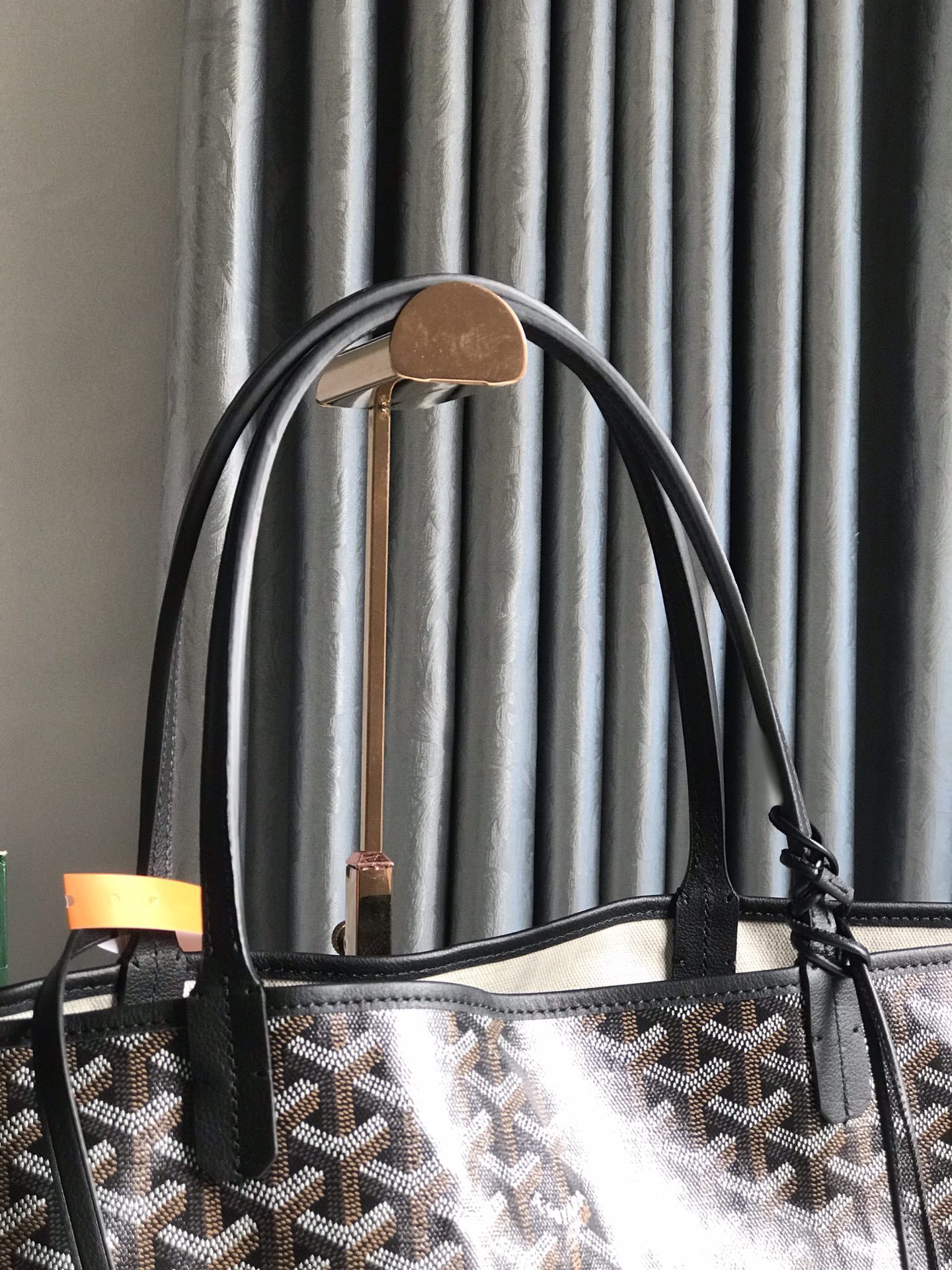 Goyard Black Goyardine Canvas French Bulldog Saint Louis GM | eBay