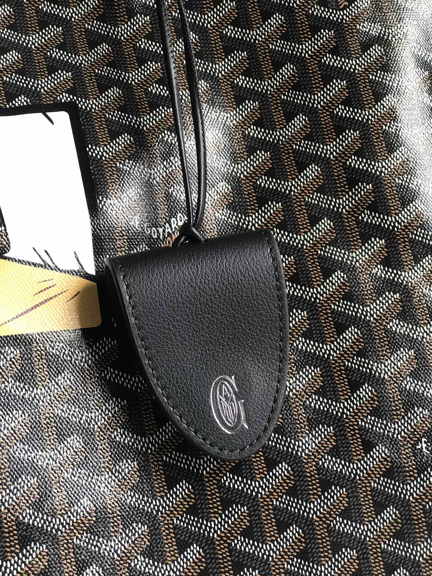 Goyard Black Goyardine Canvas French Bulldog Saint Louis GM | eBay