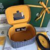 GOYARD Goyardine Muse Vanity Case blue navy