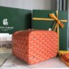 GOYARD Goyardine Muse Vanity Case orange