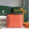 GOYARD Goyardine Muse Vanity Case orange