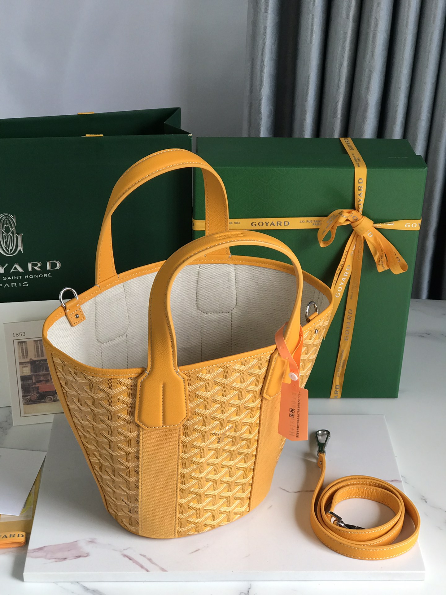 bag Goyard Women Belharra PM Bag-yellow