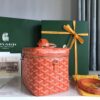 GOYARD Goyardine Muse Vanity Case orange