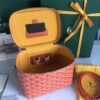 GOYARD Goyardine Muse Vanity Case orange