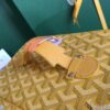 GOYARD Goyardine Muse Vanity Case Yellow 1384382