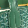 Goyard Goyardine Belharra PM Coral Tote Palladium bag green