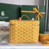 GOYARD Goyardine Muse Vanity Case Yellow 1384382