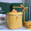 GOYARD Goyardine Muse Vanity Case Yellow 1384382