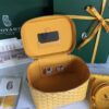 GOYARD Goyardine Muse Vanity Case Yellow 1384382