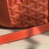 Goyard Goyardine Belharra PM Coral Tote Palladium bag orange