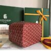 Goyard Red Goyardine Muse Vanity Case Cloth Cloth