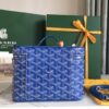 GOYARD Goyardine Muse Vanity Case Sky Blue 1352545